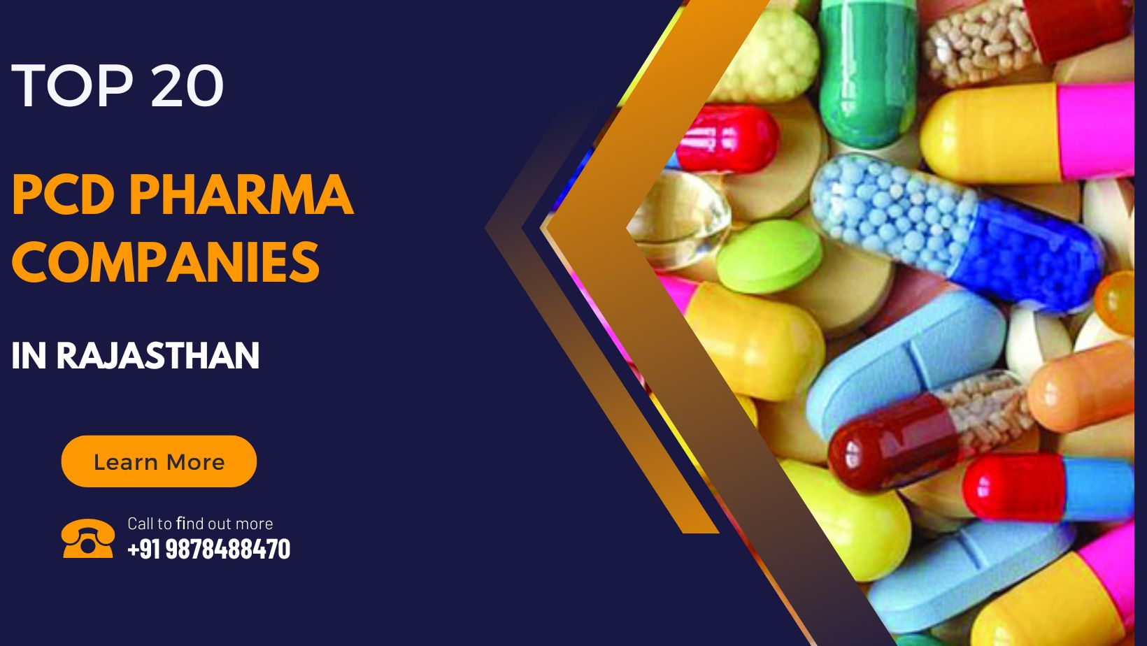 Top 20 PCD Pharma Companies in Rajasthan